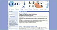 Desktop Screenshot of clao.org