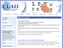 Tablet Screenshot of clao.org